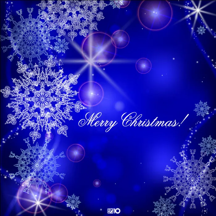 圣诞节梦幻雪花背景矢量素材eps,ai矢量模版下载