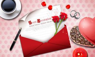 咖啡巧克力PSD素材