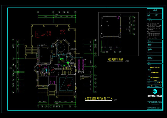 建筑设计图稿源文件