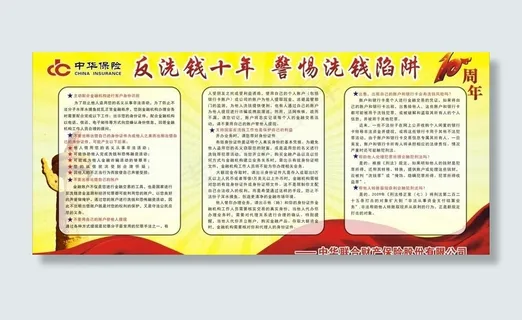 中华保险反洗钱图片