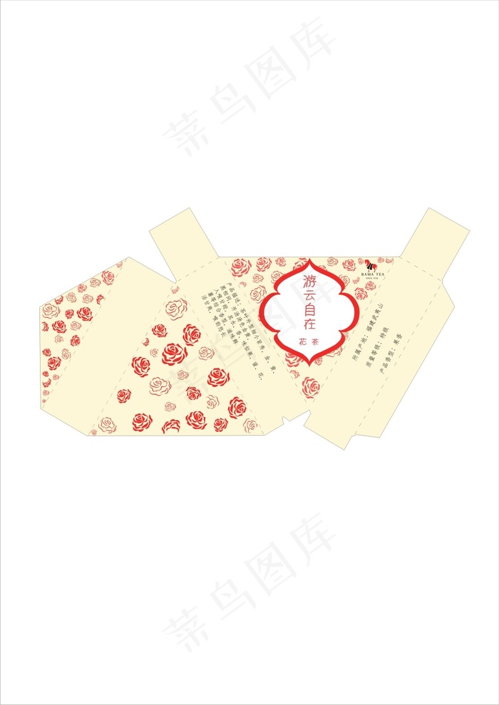 茶叶包装cdr矢量模版下载