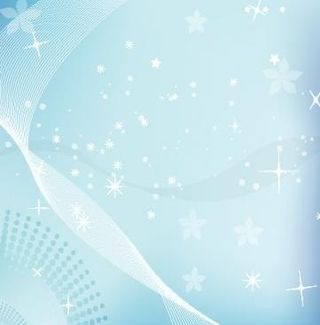 蓝色的星空背景