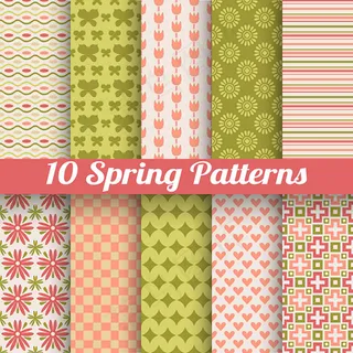 墙纸花纹背景矢量素材