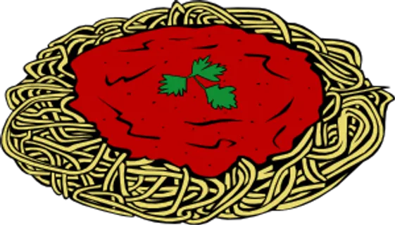 意大利面和调味汁的剪辑艺术