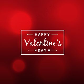 摘要美丽情人节红色背景