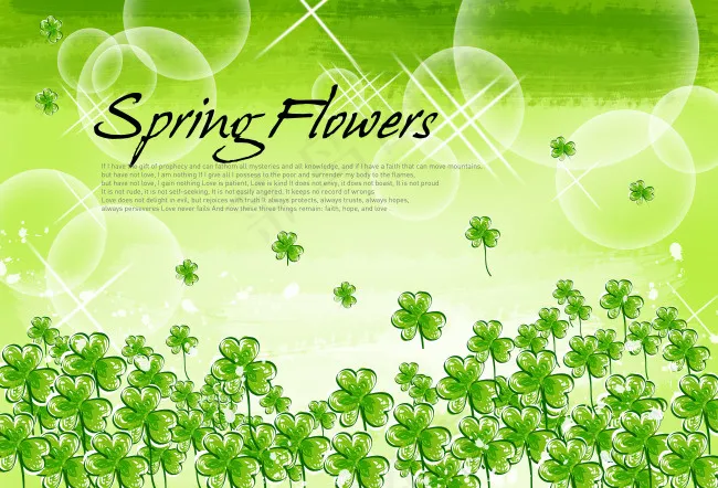 春天绿色背景图(4000X2721(DPI:300))psd模版下载