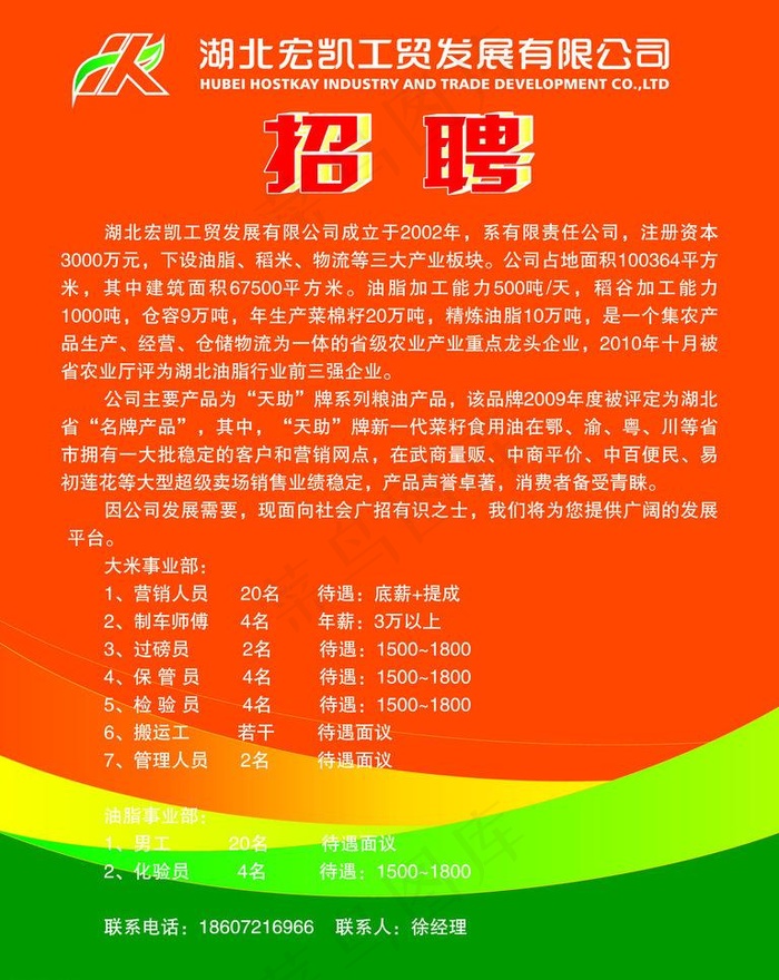 招聘广告图片cdr矢量模版下载