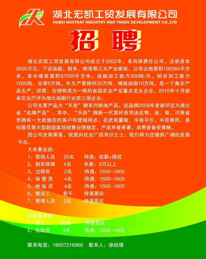 招聘广告图片cdr矢量模版下载