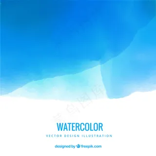 手绘水彩背景