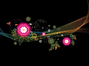 摘要天然花纹壁纸