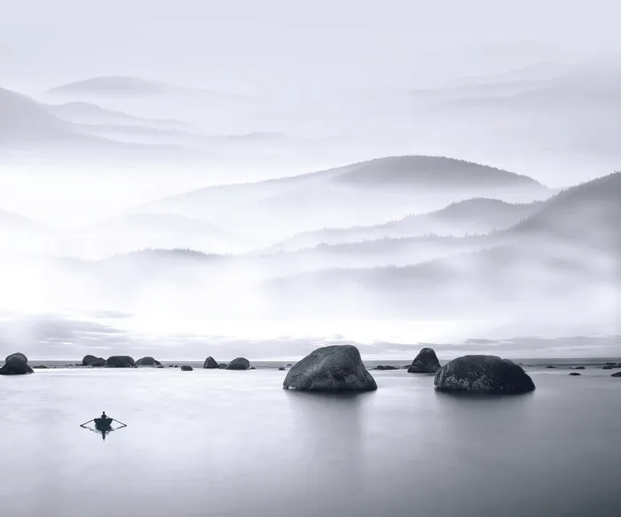 中国风水墨山水画蝉意家居装饰画高清...