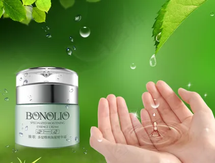 天然保湿补水海报素材