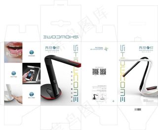 高档白色背景彩盒CDR免费源文件下...