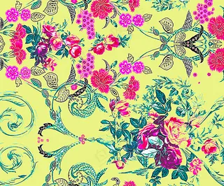 靓丽米底花图片