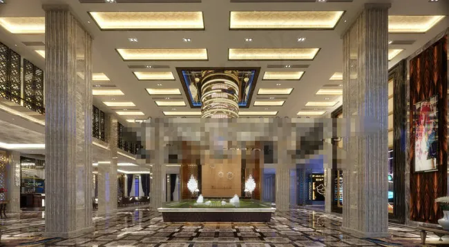 高级酒店大堂设计素材