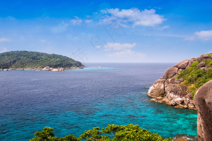 美丽大海风景摄影