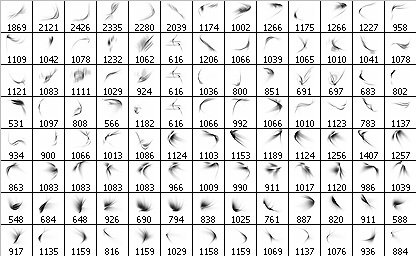 104款photoshop特效笔刷