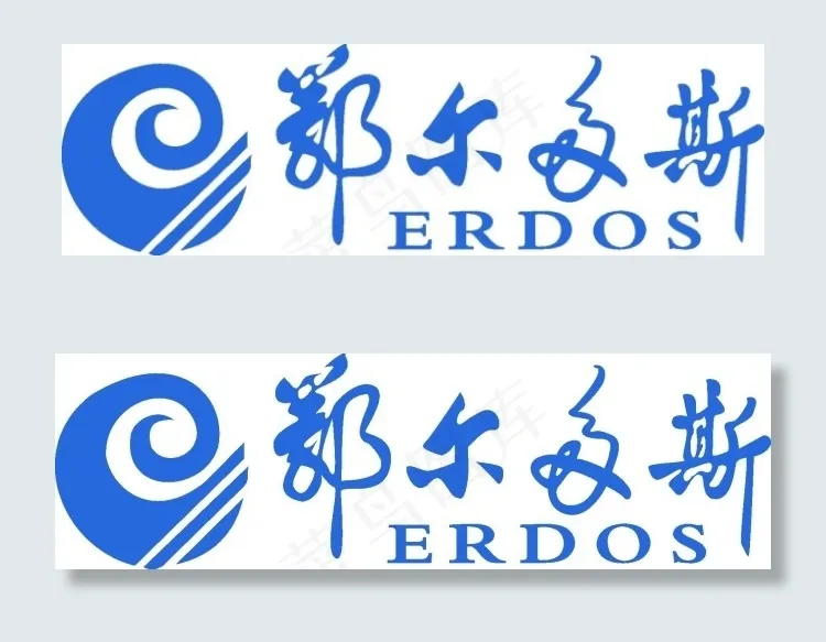 鄂尔多斯logo素材矢量图cdr矢量模版下载