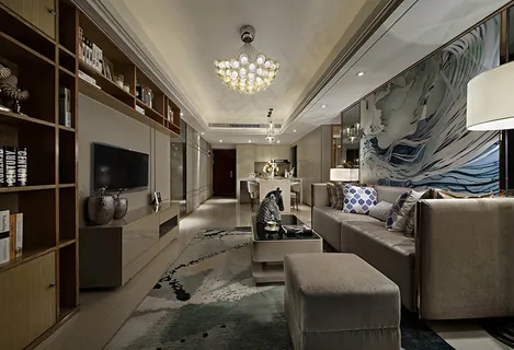西式风格客厅装修效果图 西式风格客厅装修效果图