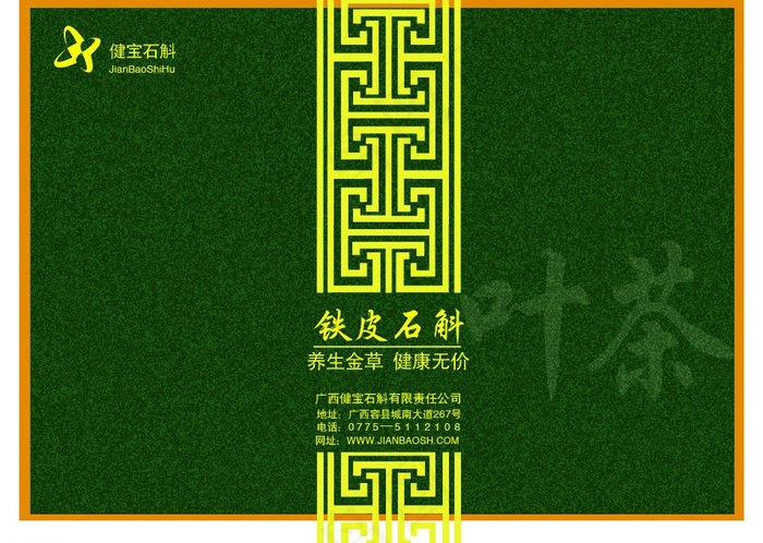铁皮石斛图片ai矢量模版下载