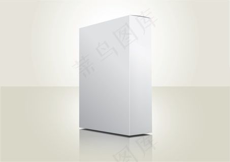 白色纸盒包装样机