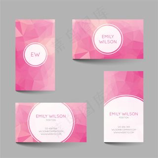 时尚名片卡片设计图片