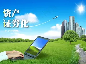 金融资产证券化投资理财PPT模板预览图