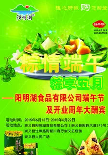 端午节DM单图片