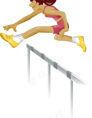 体育 运动 跨栏图片