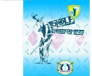 高尔夫运动人物图片