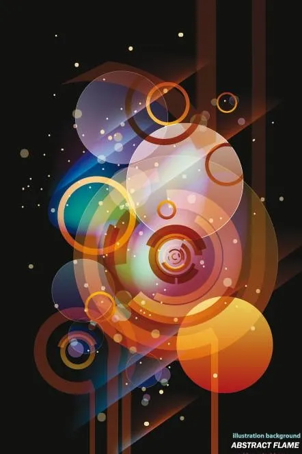 时尚潮流纹样矢量素材三ai矢量模版下载