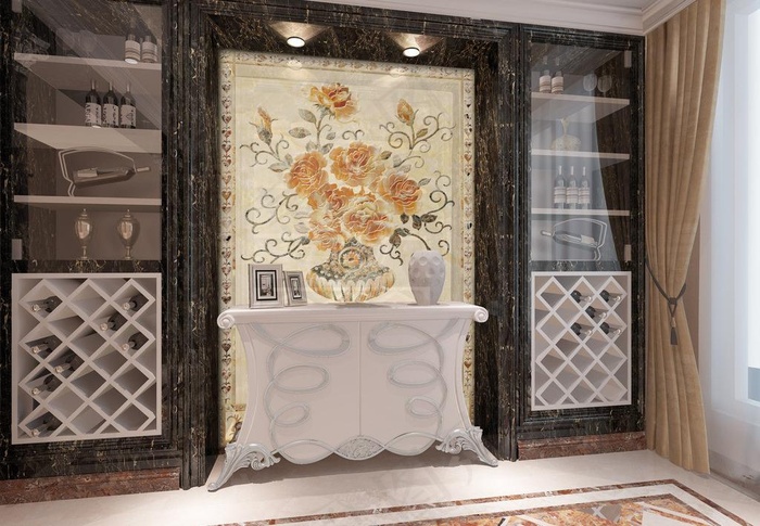 走道效果图图片