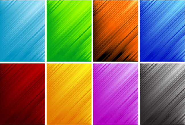 一组现代科技炫光背景