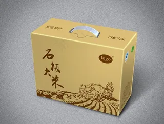 大米包装 （平面图）图片