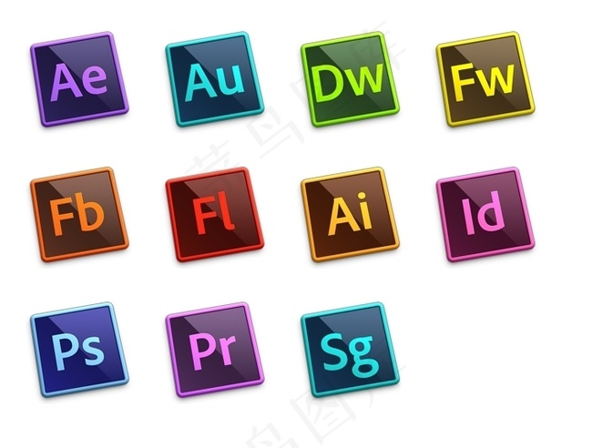 Adobe软件系列图标下载