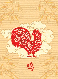 矢量摘要公鸡花 矢量摘要公鸡花