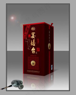 酒包装 （平面图）图片