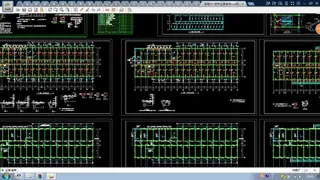 某高校5层学生宿舍楼cad砖混结构...
