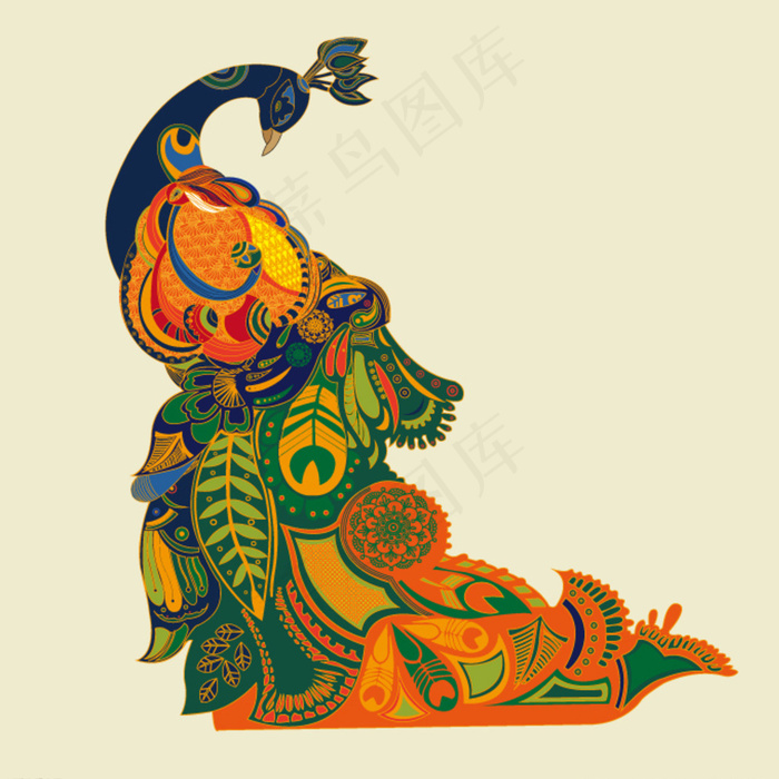 印花矢量图图片ai矢量模版下载