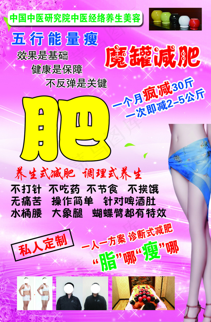 魔罐减肥(1956X2976(DPI:72))psd模版下载