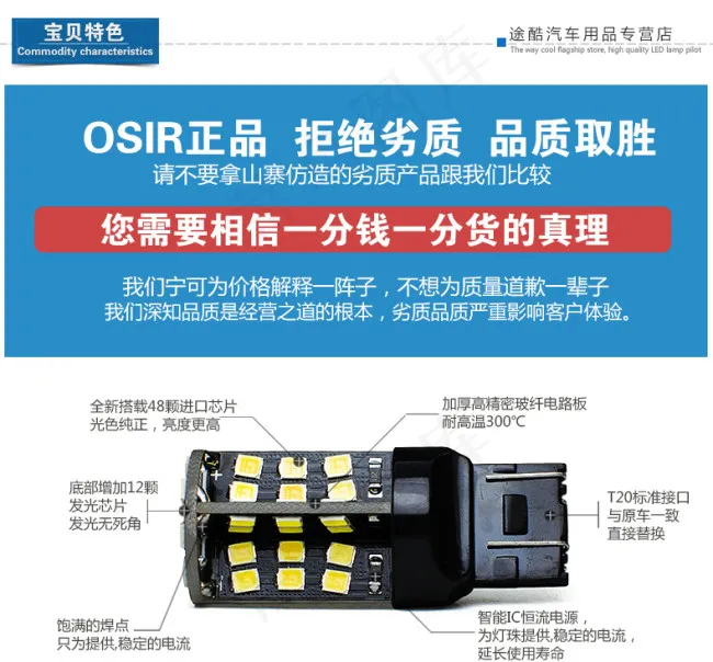 LED车灯剖析psd模版下载