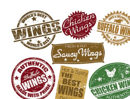 矢量食物标签矢量素材03