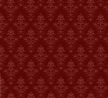 红色锦缎图案背景图片