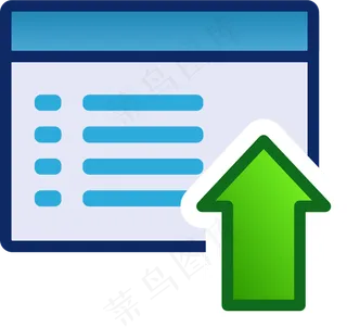 绿色菜单图标集