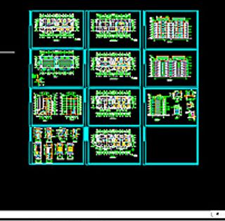 住宅楼详细施工图图片