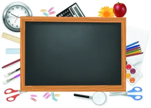 教学用品和文具的向量