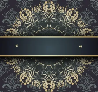 欧式花纹背景图片