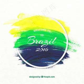 奥运会笔刷背景