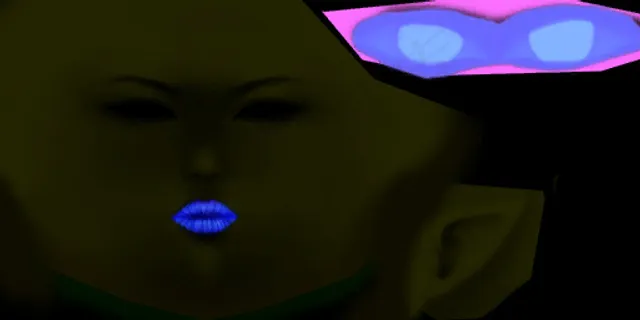 轻飘女角色游戏装饰模型