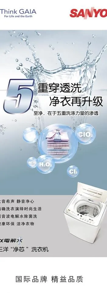 三洋洗衣机图片(2268X5669(DPI:72))psd模版下载